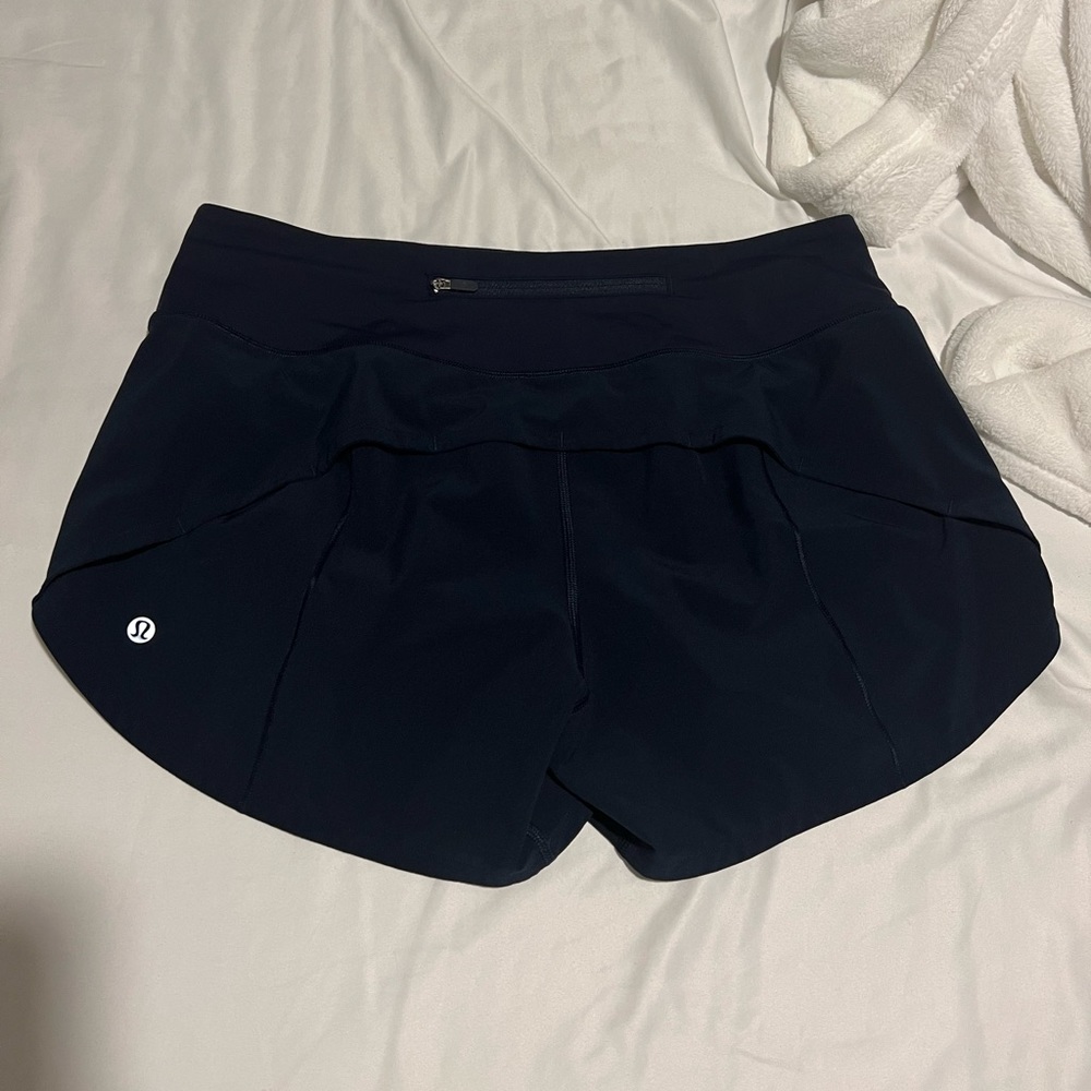 Lululemon Speed Up Shorts - Navy